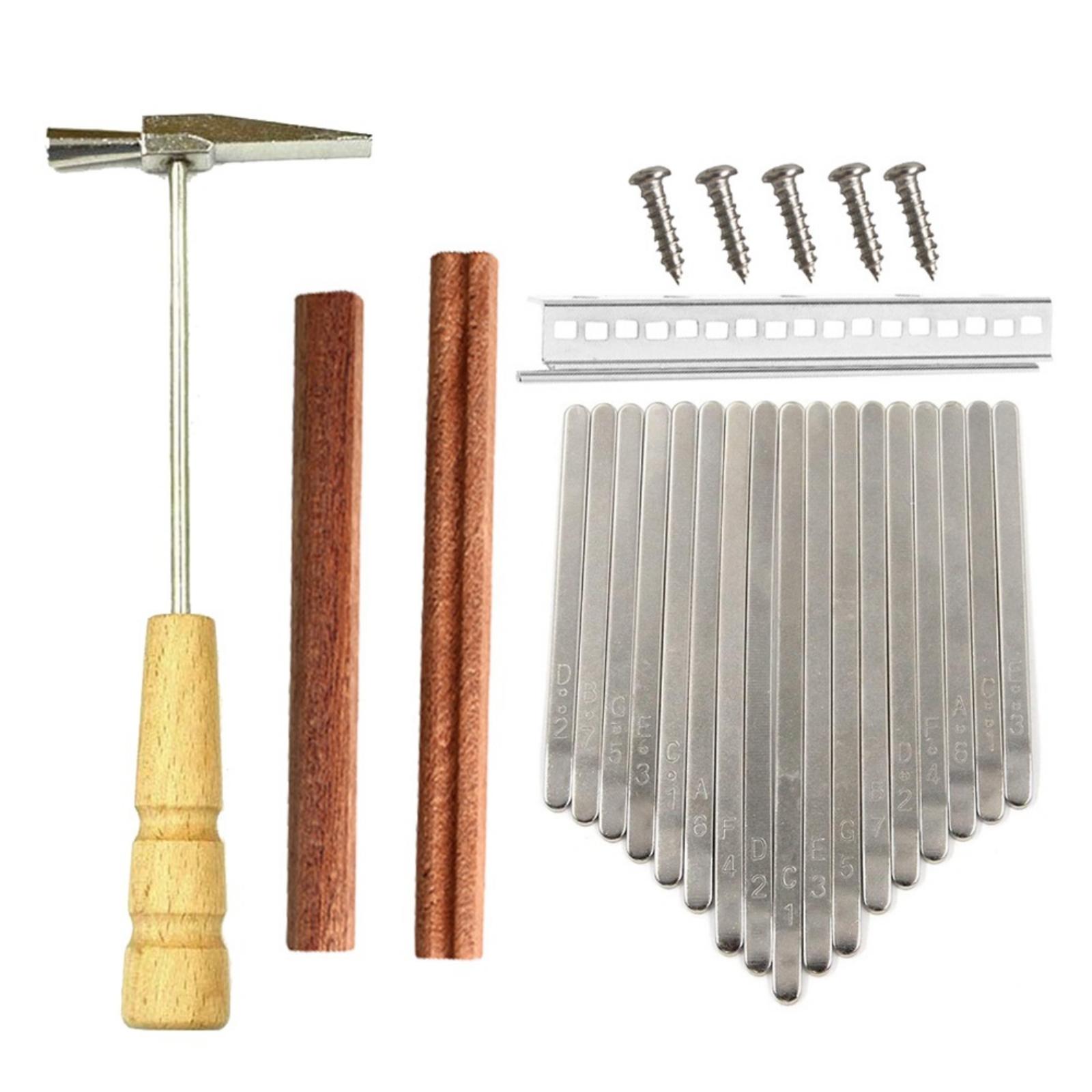 Musical Instrument Repairs - Kendin Yap Kalimba Başparmak Piyano 17
