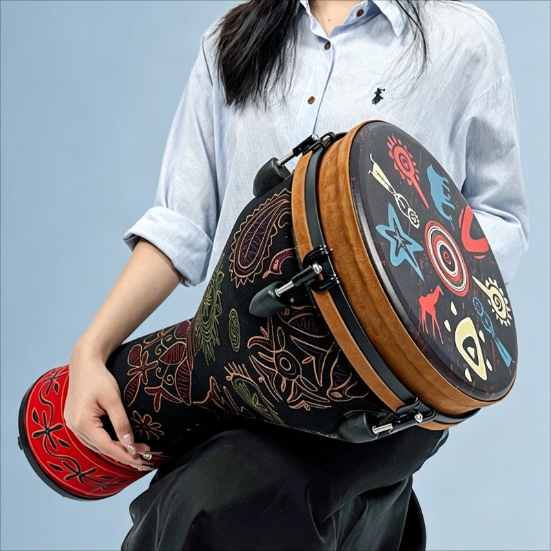 Renkli 12 İnçlik El Davulu, Me - Djembe Hand Drum incelemesi ve fiyatı