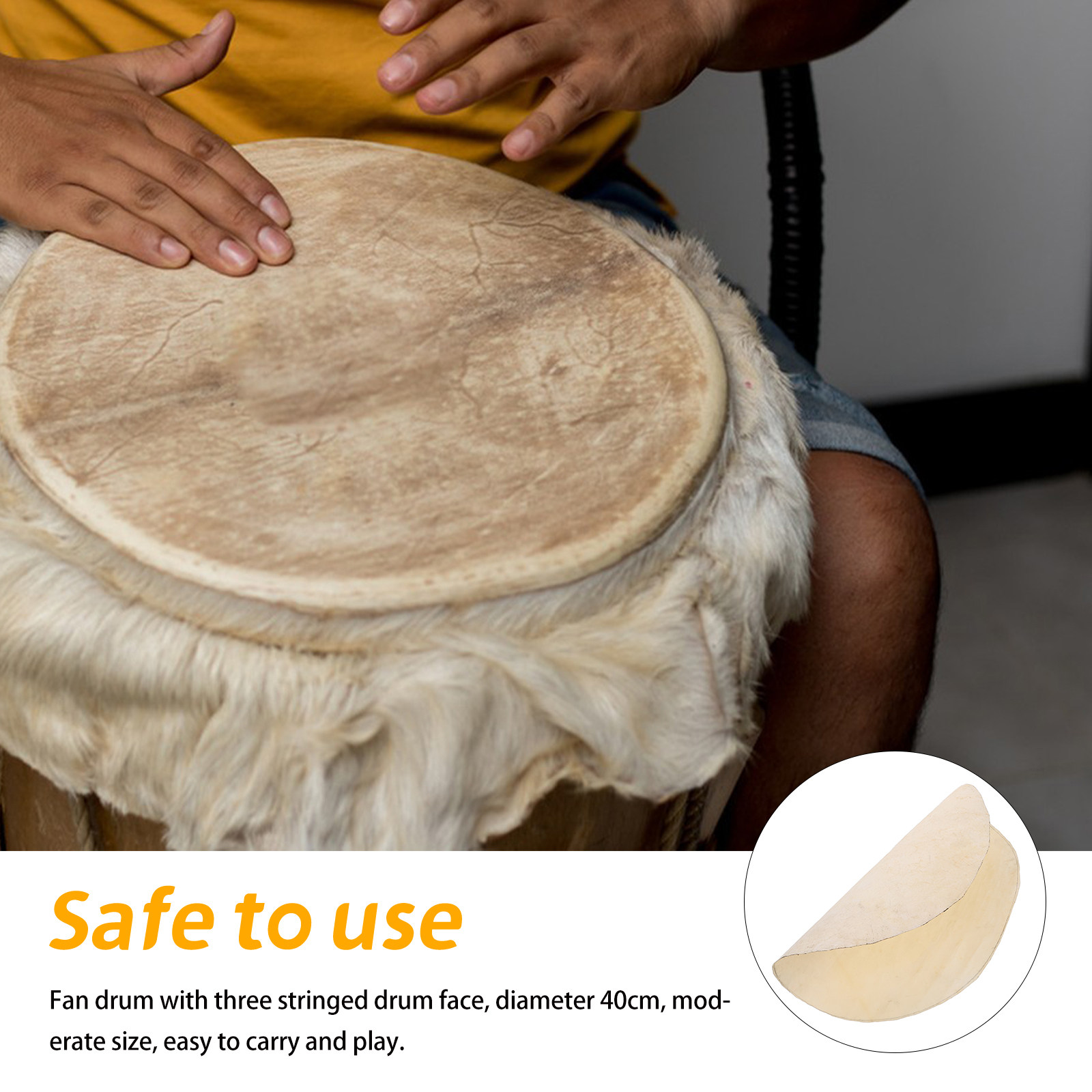 Keçi Derisi, Yuvarlak Afrika E - Djembe Hand Drum incelemesi ve fiyatı
