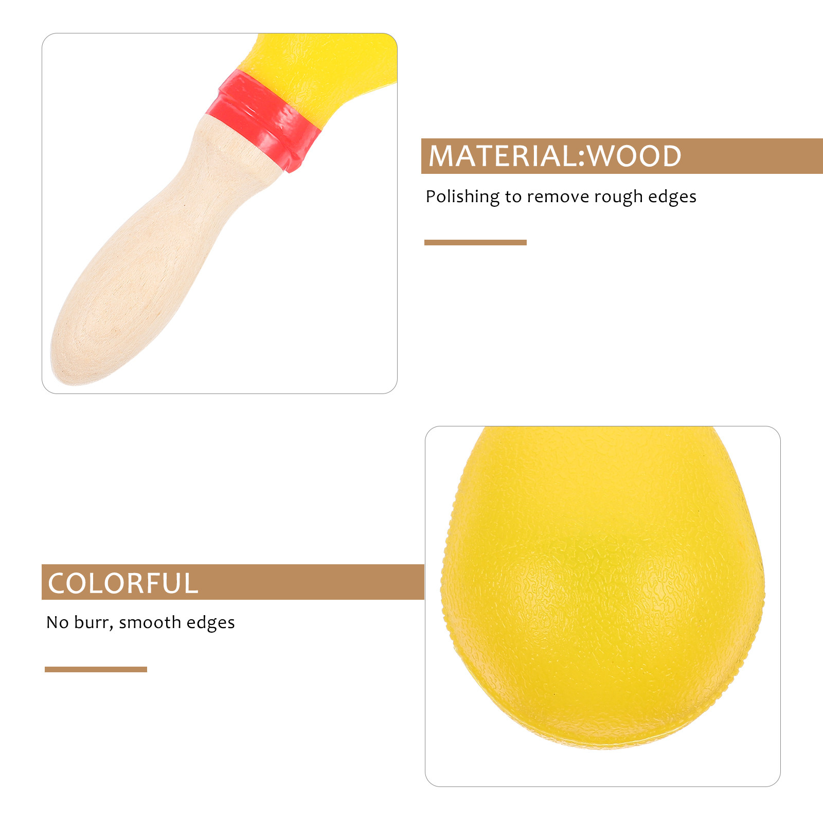 1 Çift Maraca, Taşınabilir ve  - Musical Instrument You Shake incelemesi ve fiyatı