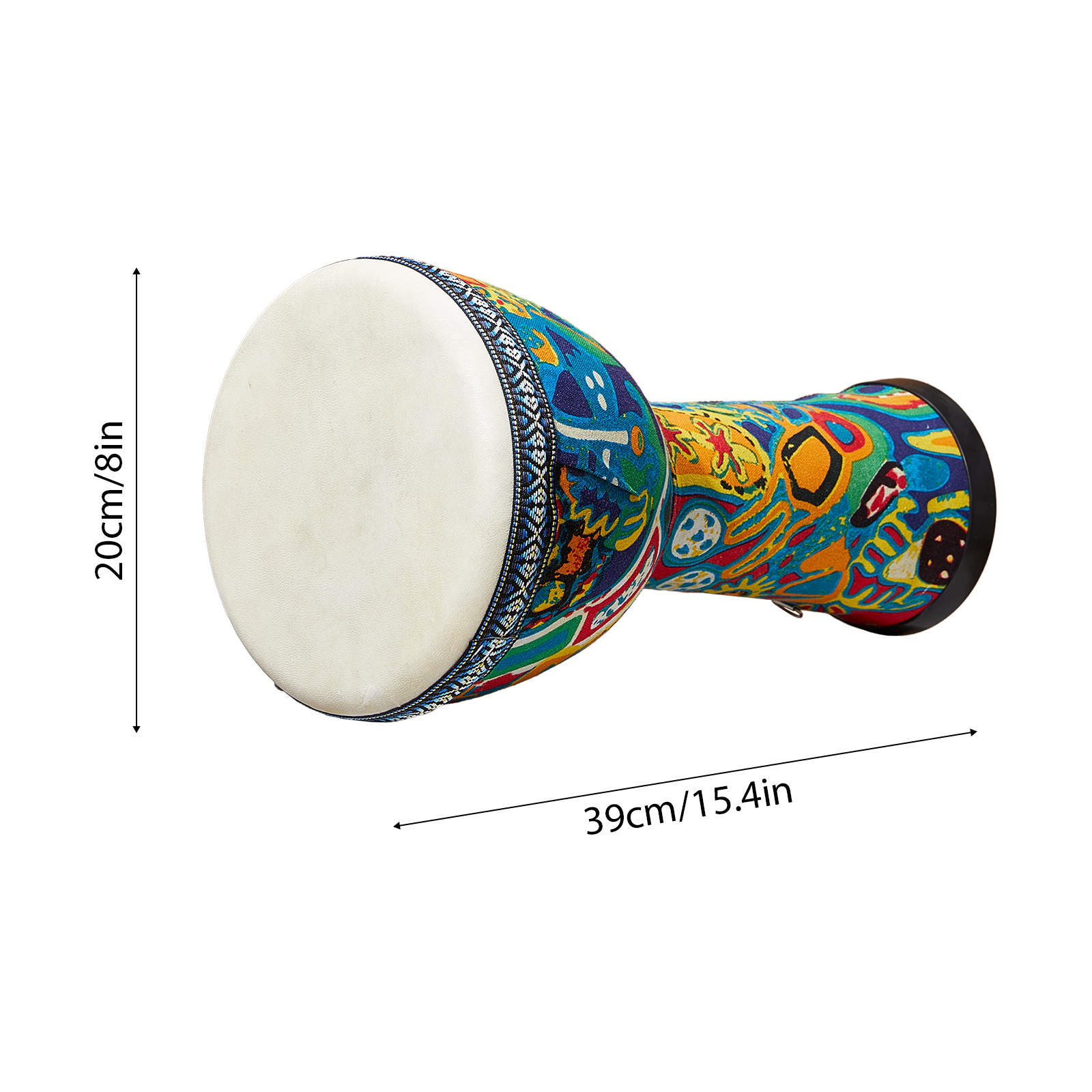 8 inç Afrika Davulu Büyük 8 El - Djembe Hand Drum incelemesi ve fiyatı