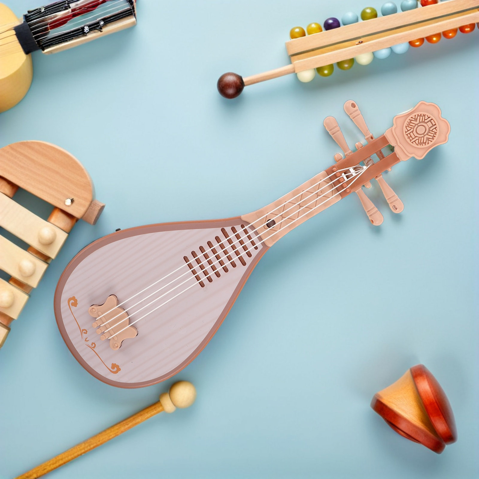 Hafif Pipa Enstrümanı, Çocukla - Musical Instrument Photo incelemesi ve fiyatı