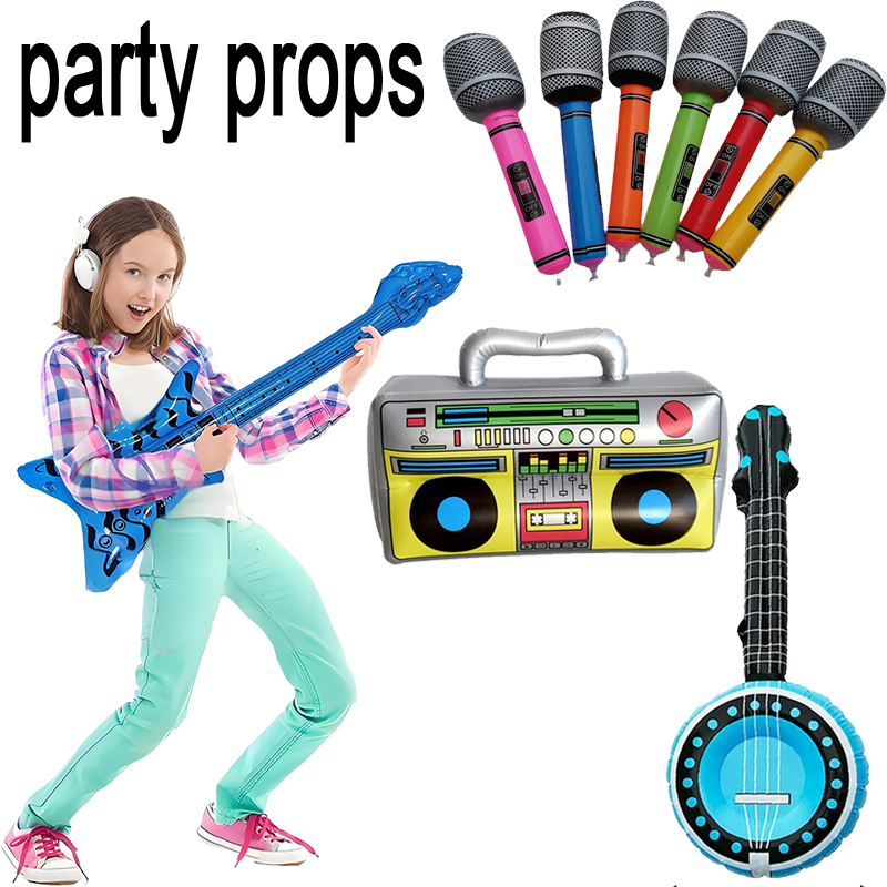 1 adet Şişme Rock Aletleri Çoc - Musical Instrument Photo incelemesi ve fiyatı