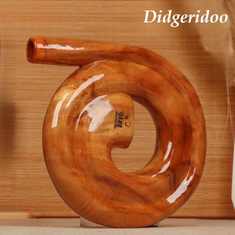 Spiral Didgeridoo Ahşap Taşına - Musical Instrument Didgeridoo incelemesi ve fiyatı