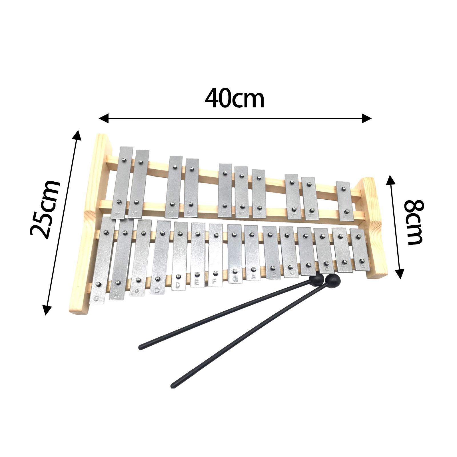 25 Nota Metal Tuşlu Ksilofon G - Musical Instrument Glockenspiel incelemesi ve fiyatı