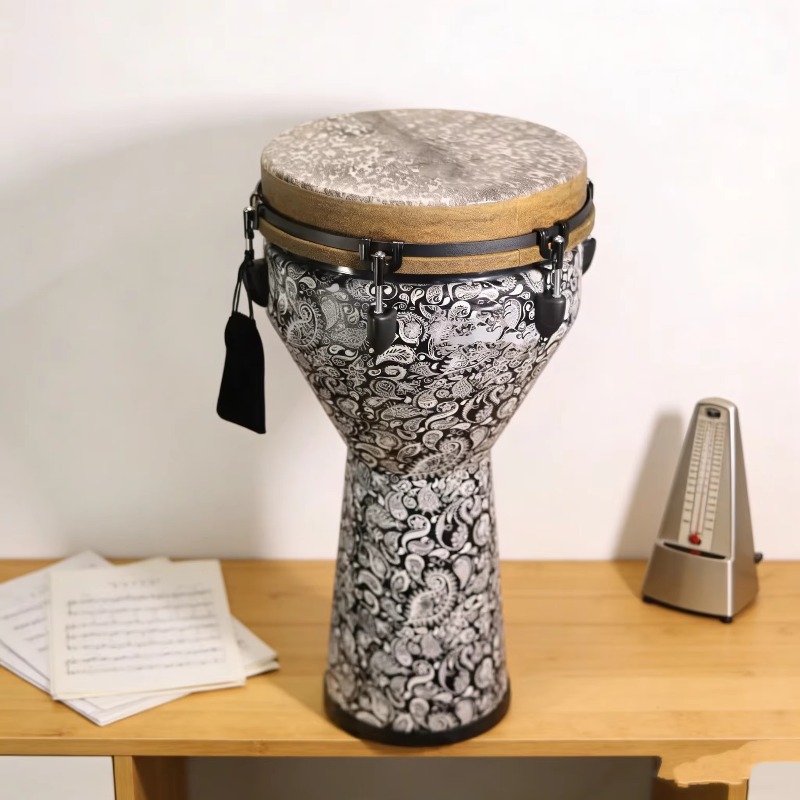 12 inç Çevre Dostu Ahşap Djemb - Djembe Hand Drum incelemesi ve fiyatı
